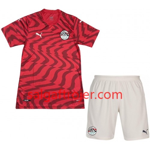 Egypten Fodboldtrøjer Børn Hjemmebanesæt 2019 Kort ærmer Egypten Fodboldtrøjer Børn Hjemmebanesæt 2019 Kort ærmer